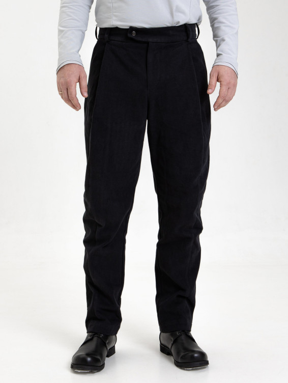 Брюки из джинсы черные