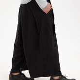 Хакама льняные черные