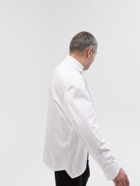 Рубашка оверсайз хлопковая белая