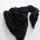 Большой платок на шею черный