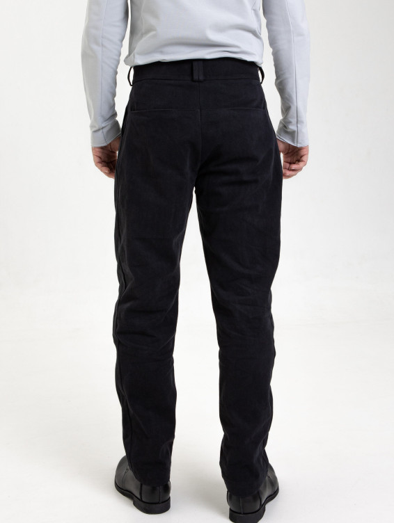 Брюки из джинсы черные