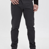 Брюки карго серые