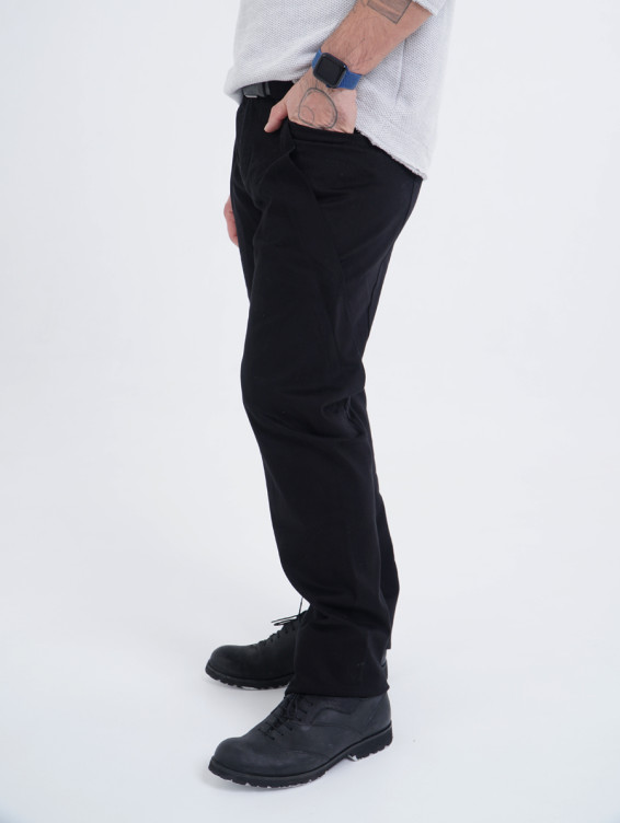 Брюки хлопковые черные