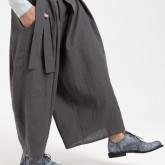 Хакама льняные серые