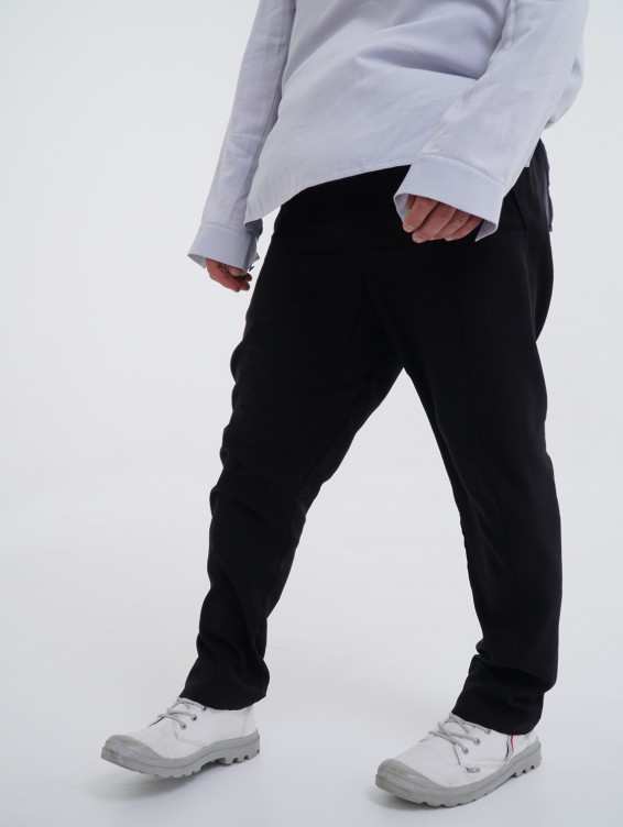 Брюки легкие черные