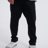 Брюки легкие черные, вид спереди