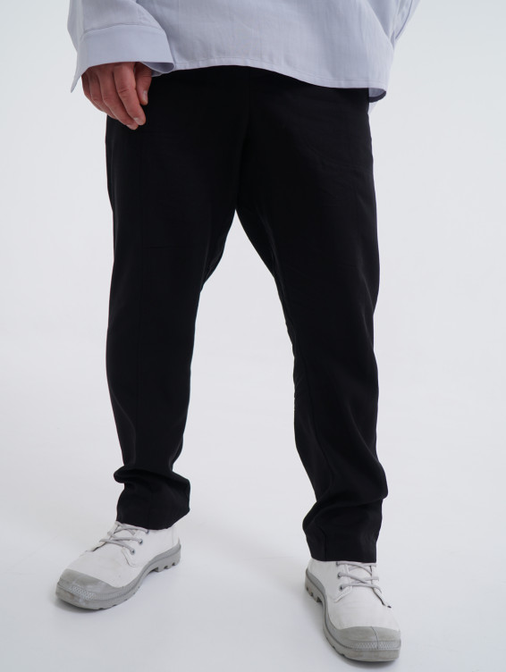 Брюки легкие черные