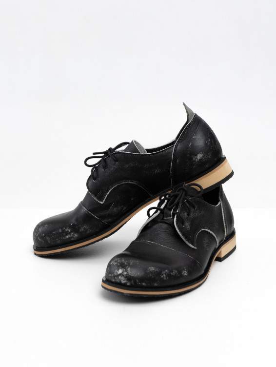 Кожаные монохромные туфли Барселона