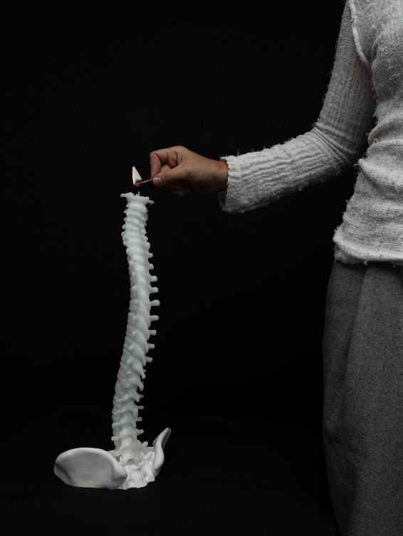 Большая свеча Позвоночник