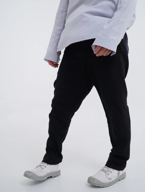 Брюки легкие черные