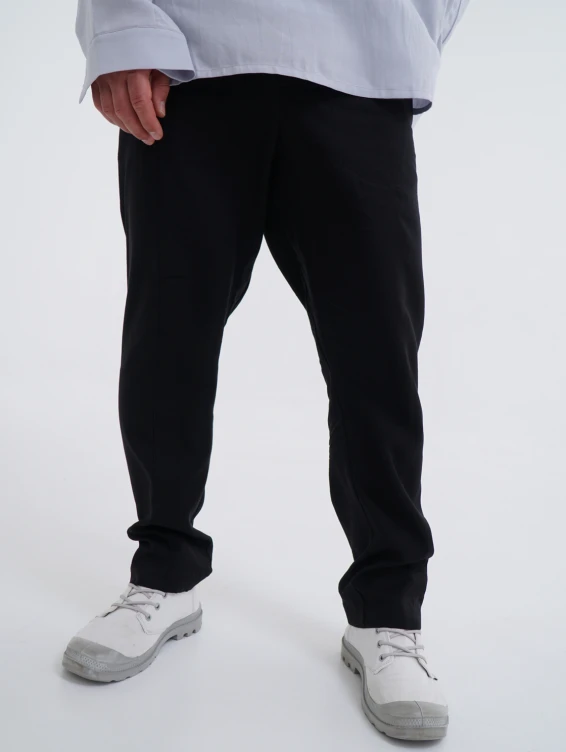 Брюки легкие черные