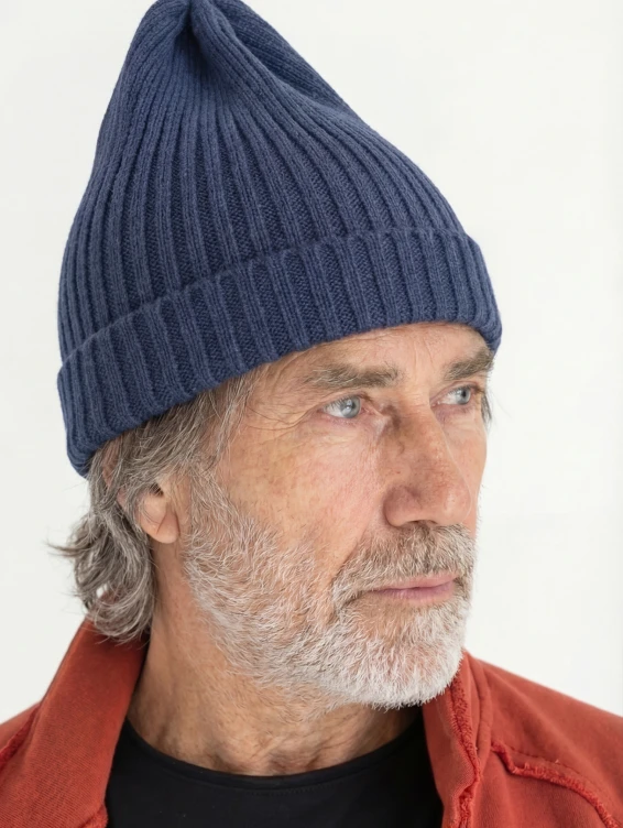 Шапка ko-ko-ko джинсово-синяя