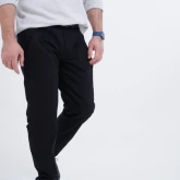 Брюки хлопковые черные