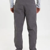 Брюки из джинсы серые, вид спереди