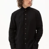 Рубашка из муслина черная