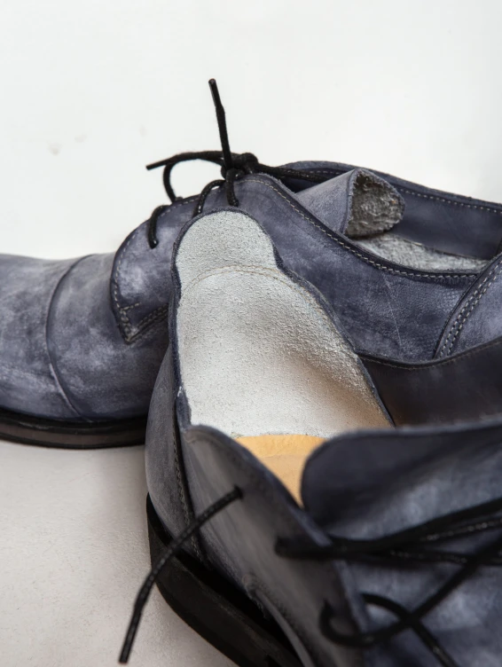 Кожаные туфли Барселона серые