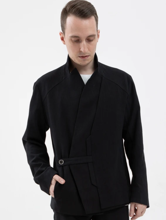 Жакет крапивный черный