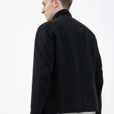 Жакет крапивный черный, вид сзади