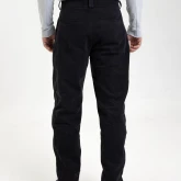 Брюки из джинсы черные, вид сзади