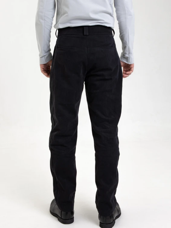 Брюки из джинсы черные