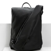 Рюкзак кожаный черный