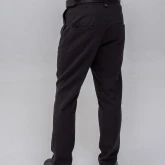 Брюки крапивные черные, вид сзади