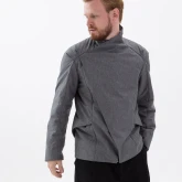 Куртка демисезонная на молнии серая