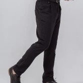 Брюки крапивные черные, вид сбоку