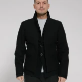 Жакет кирзовый черный