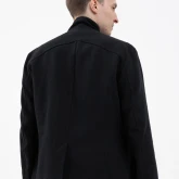 Жакет крапивный черный, вид сзади