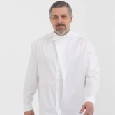 Рубашка оверсайз хлопковая белая