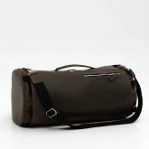 Кожаная сумка-рюкзак зеленая с винтажным эффектом - изображение 9