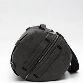 Кожаная сумка-рюкзак темно-серая - изображение 2