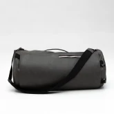 Кожаная сумка-рюкзак темно-серая - изображение 1