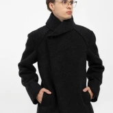 Шерстяной жакет цвета антрацит